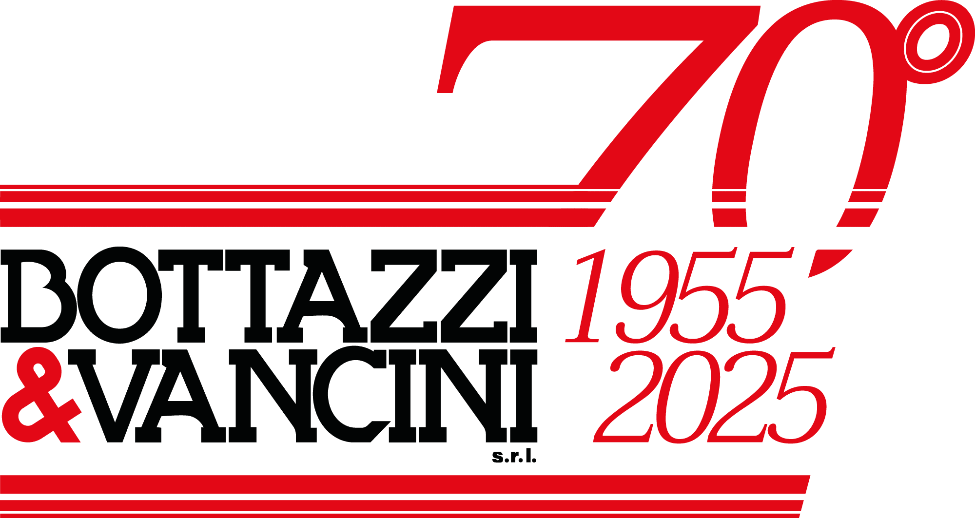 logo Bottazzi e Vancini settantesimo anniversario