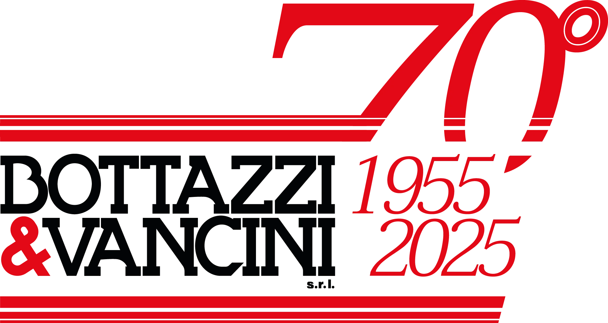 logo Bottazzi e Vancini settantesimo anniversario